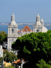 Fototapeta na wymiar Kloster São Vicente de Fora in Lissabon