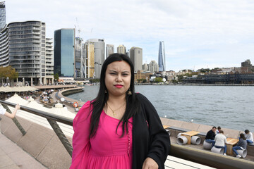 Picture of a East Asian woman in Sydney.