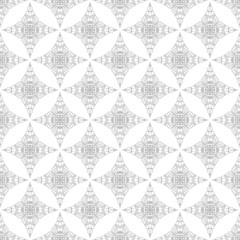 Geometric seamless pattern black and white