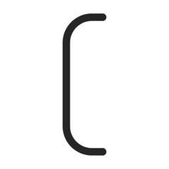 Doorknob vector icon.Black vector icon isolated on white background doorknob.