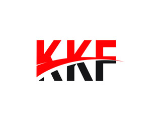 KKF Letter Initial Logo Design Vector Illustration
