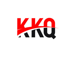 KKQ Letter Initial Logo Design Vector Illustration