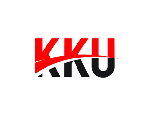 KKU Letter Initial Logo Design Vector Illustration