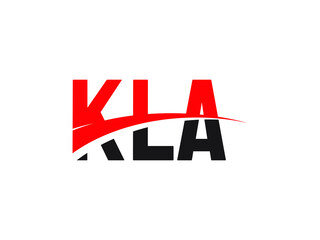 KLA Letter Initial Logo Design Vector Illustration