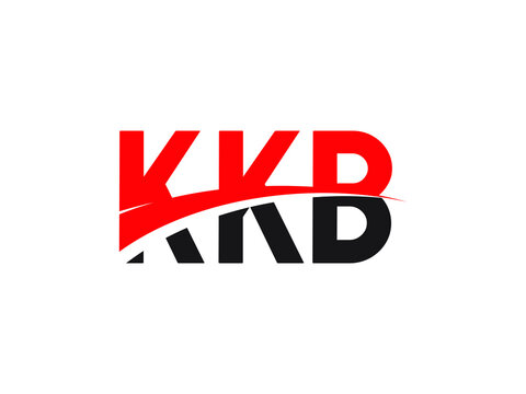 KKB Letter Initial Logo Design Vector Illustration
