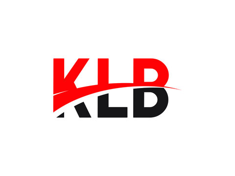 KLB Letter Initial Logo Design Vector Illustration