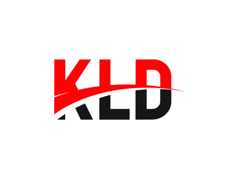 KLD Letter Initial Logo Design Vector Illustration