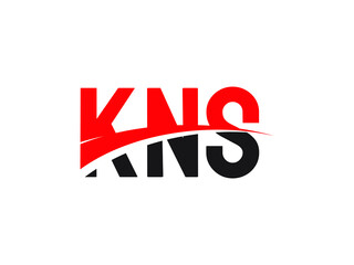 KNS Letter Initial Logo Design Vector Illustration
