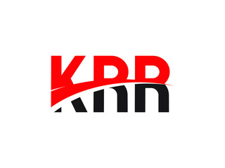 KRR Letter Initial Logo Design Vector Illustration