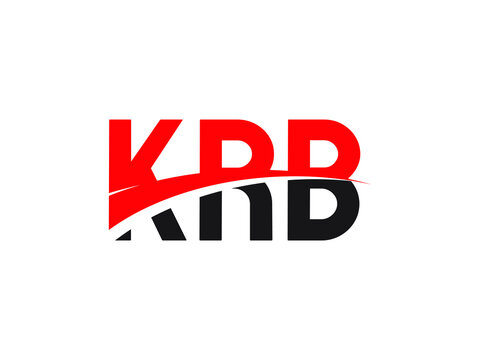 KRB Letter Initial Logo Design Vector Illustration
