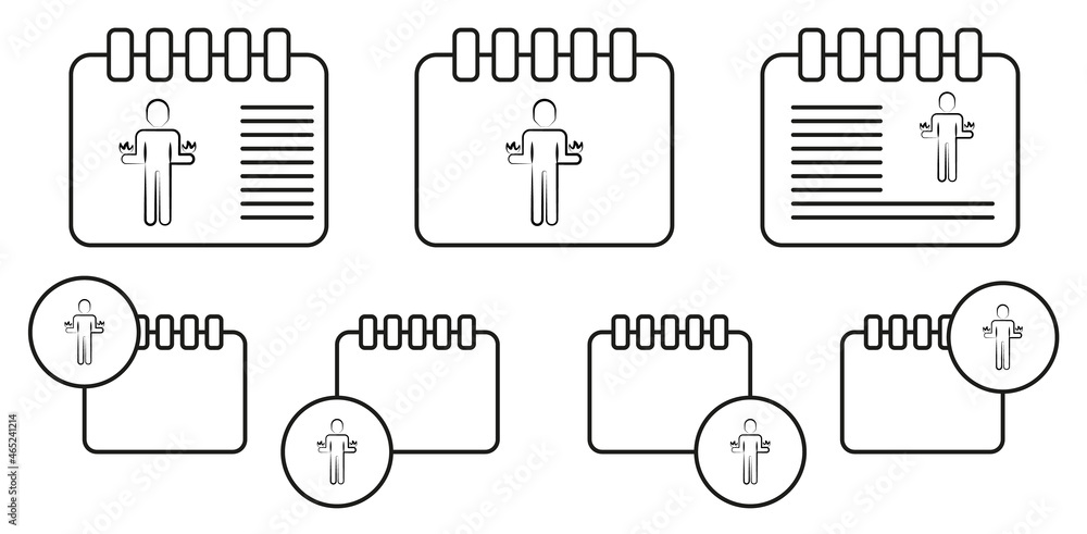 Poster pyrokinesis vector icon in calender set illustration for ui and ux, website or mobile application