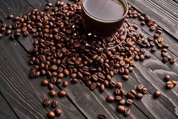 a cup of coffee espresso invigorating drink caffeine pattern