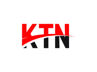 KTN Letter Initial Logo Design Vector Illustration