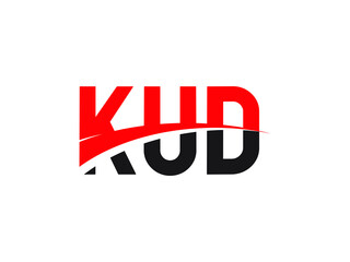 KUD Letter Initial Logo Design Vector Illustration