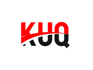 KUQ Letter Initial Logo Design Vector Illustration