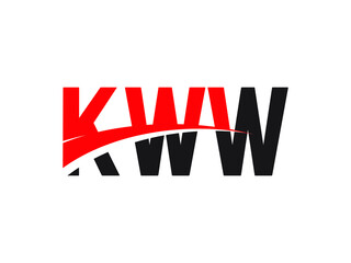KWW Letter Initial Logo Design Vector Illustration