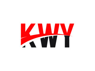 KWY Letter Initial Logo Design Vector Illustration