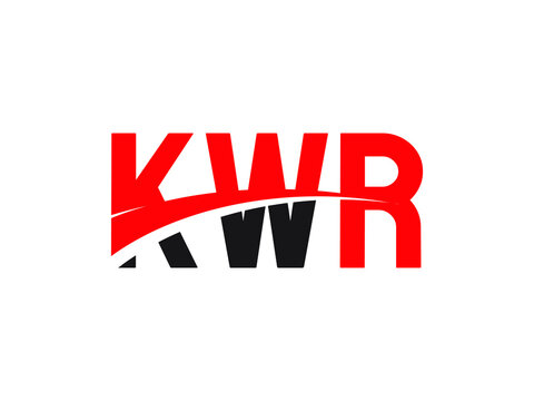 KWR Letter Initial Logo Design Vector Illustration
