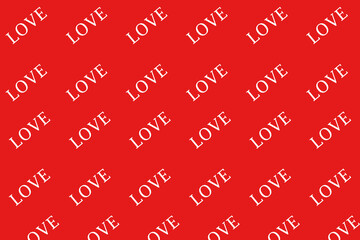 Red valentine background, Red background with love