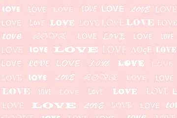 pink valentine background, pink background with love