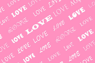 pink valentine background, pink background with love