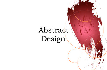 abstract textured background.  white banner suitable for flyer design.