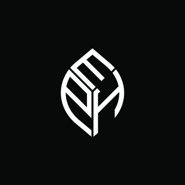 EPH letter logo creative design. EPH unique design
