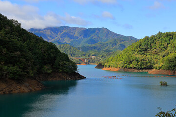 lake in the mountains