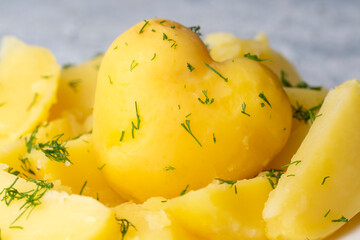 Boiled Potatoes, Heart Shaped Potatoes
