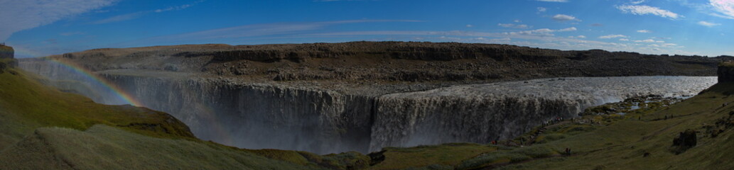Waterfall Dettifoss on Iceland, Europe
