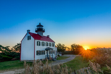 Sunrise Over East Point Lighthouse