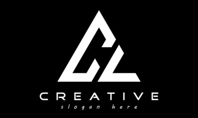 rectangle CV geometric monogram letters logo design vector, business logo, icon shape logo, rectangle squire polygon letters modern unique minimalist creative logo design, vector template