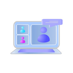 social icon on button
