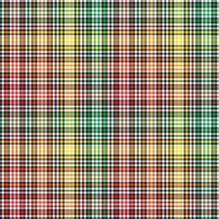 Rainbow Plaid Tartan Checkered Seamless Pattern