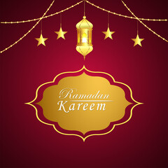 Flat design concept of ramadan kareem and background islamic festival