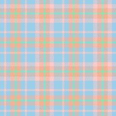 Rainbow Pastel Plaid textured Seamless Pattern