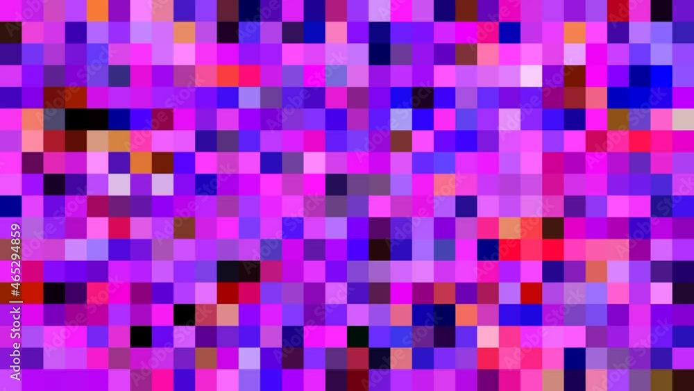 Leinwandbilder abstract animations from where pixels move horizontally and quickly, unique abstract pixel animation