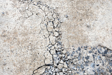 crack floor and grunge floor