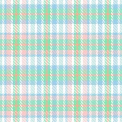 Rainbow Pastel Plaid textured Seamless Pattern