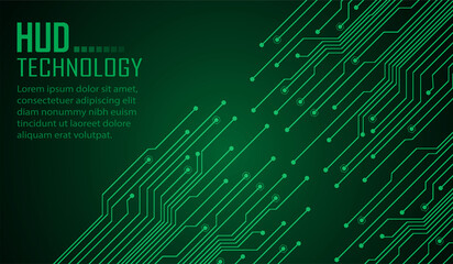 cyber circuit future technology concept background
