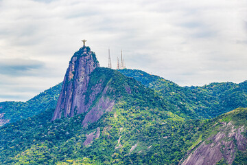 Cristo Redentor on the Corcovado mountain Rio de Janeiro Brazil.