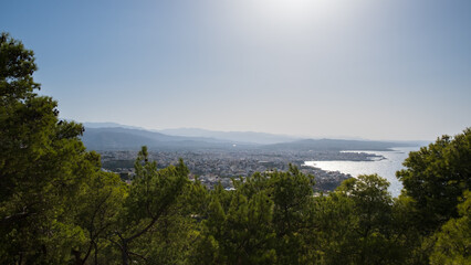Fototapeta na wymiar Scenic View above Chania, crete