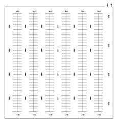 Parking lot isolated. vector illustration
