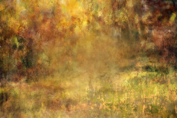 Vintage oil painting background in warm colors