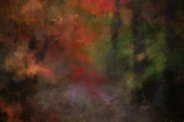 Vintage oil painting background in warm colors