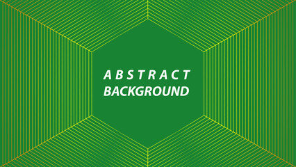 hexagons background. hexagonal lines abstract background. yellow and green color combination. editable background - landscape background