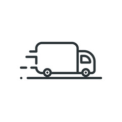 truck icon vector illustration