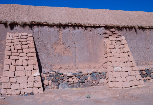 Iglesia de Toconao en le Desierto de Atacama. Chile