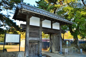 土浦城 旧前川口門