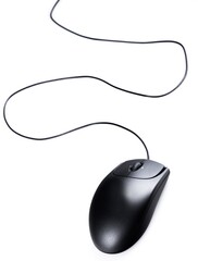 Modern digital Computer Mouse with cord